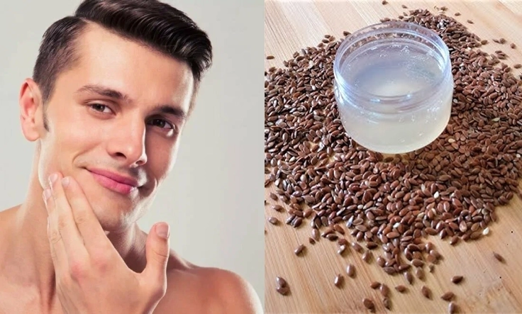 Flax seeds boost men's skin health by providing hydration, nourishment, and a natural glow.